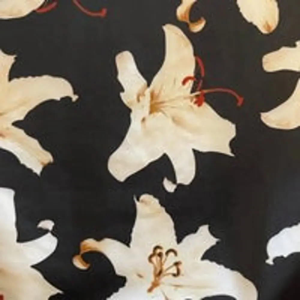 Lovely Floral Off Shoulder One Piece Swimsuit Size Large